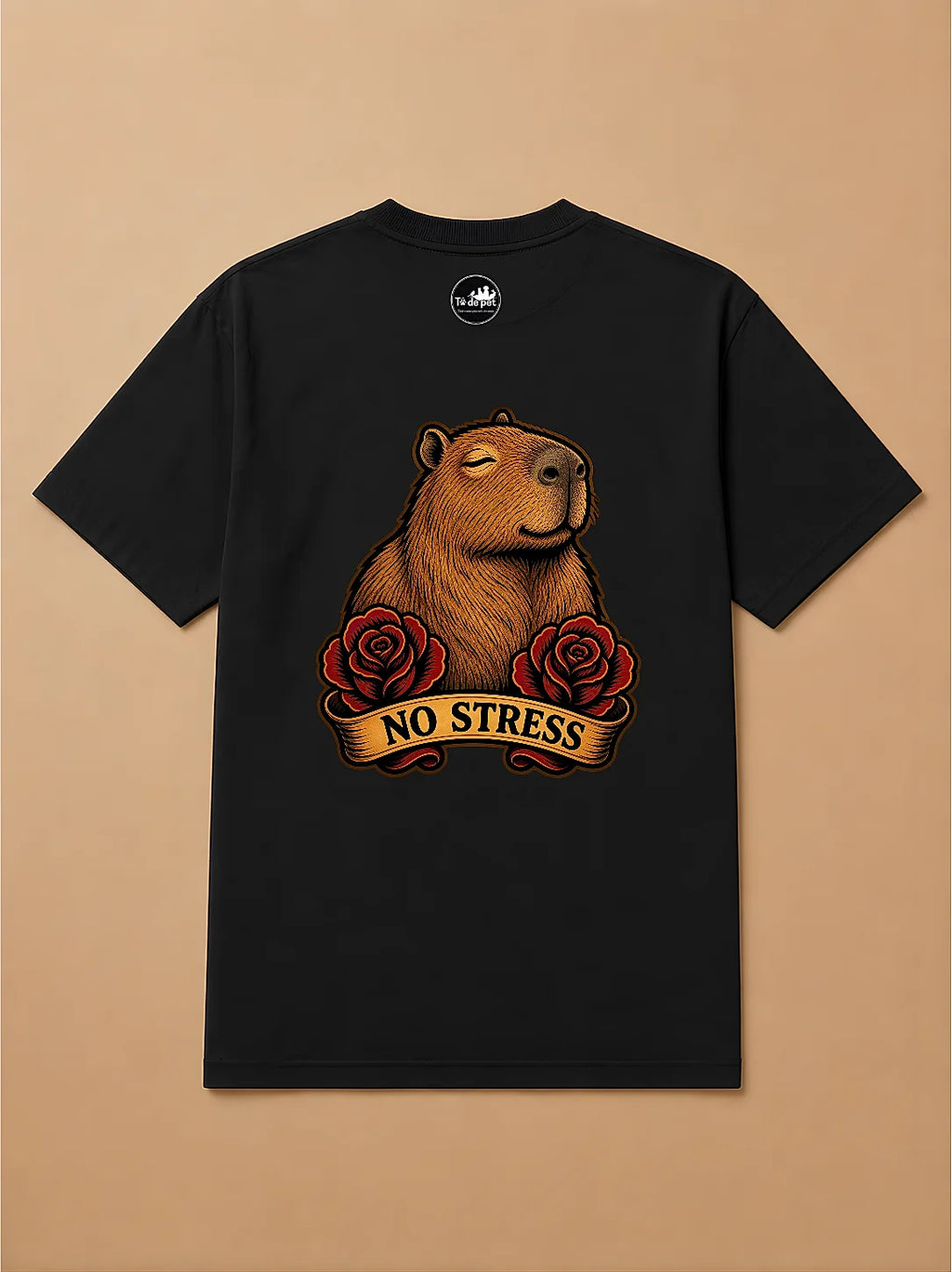Camisa Oversized Old School - Capivara