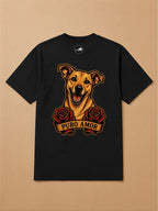 Camisa Oversized Old School - Caramelo