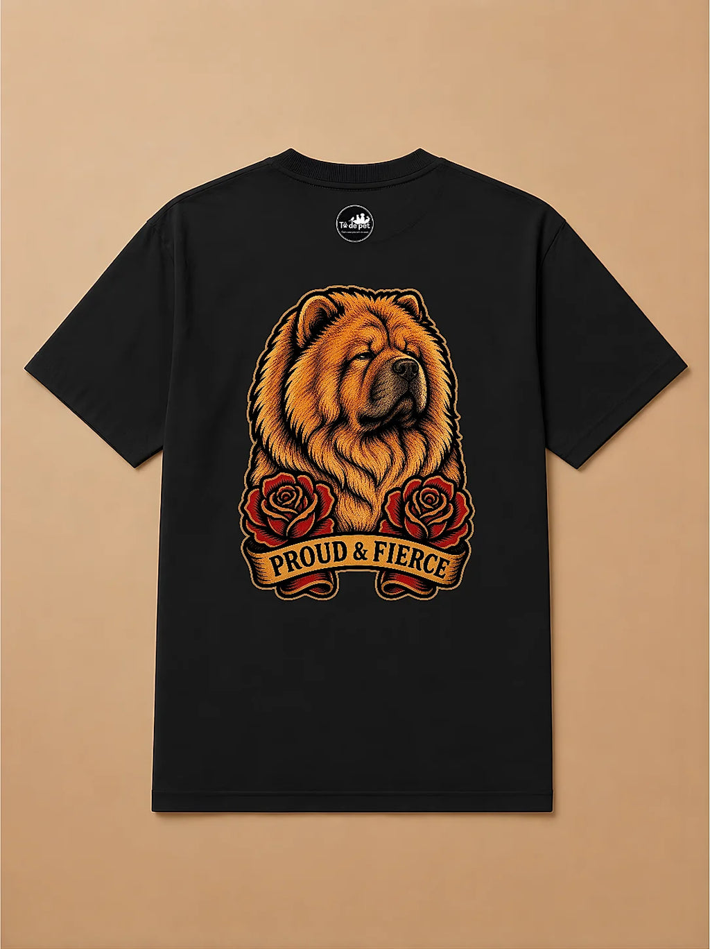 Camisa Oversized Old School - Chow Chow