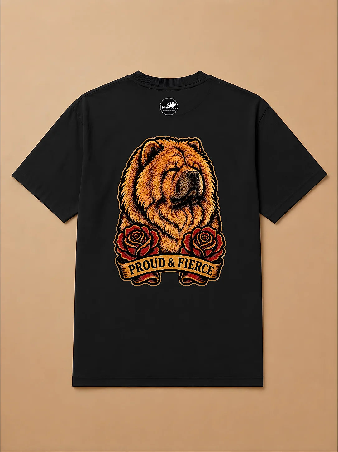 Camisa Oversized Old School - Chow Chow