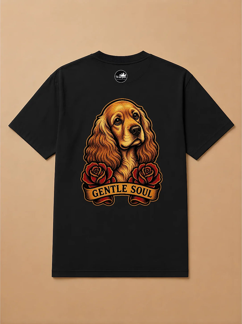 Camisa Oversized Old School - Cocker Spaniel
