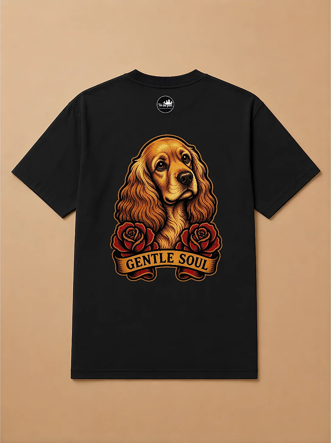 Camisa Oversized Old School - Cocker Spaniel