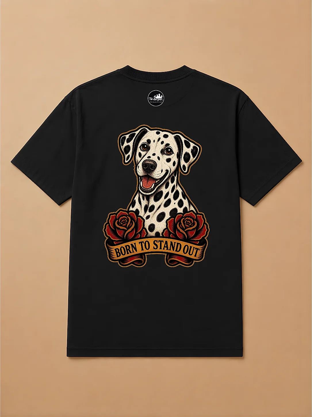 Camisa Oversized Old School - Dalmata