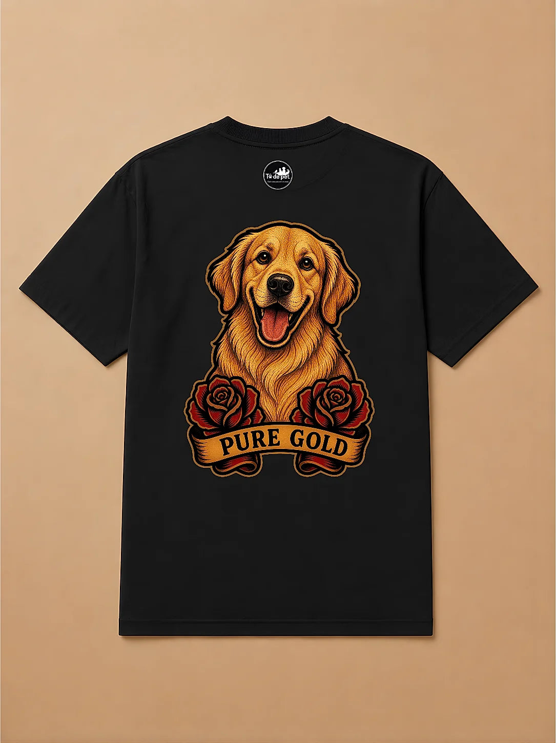 Camisa Oversized Old School - Golden