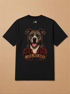 Camisa Oversized Old School - Pitbull