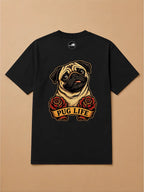Camisa Oversized Old School - Pug