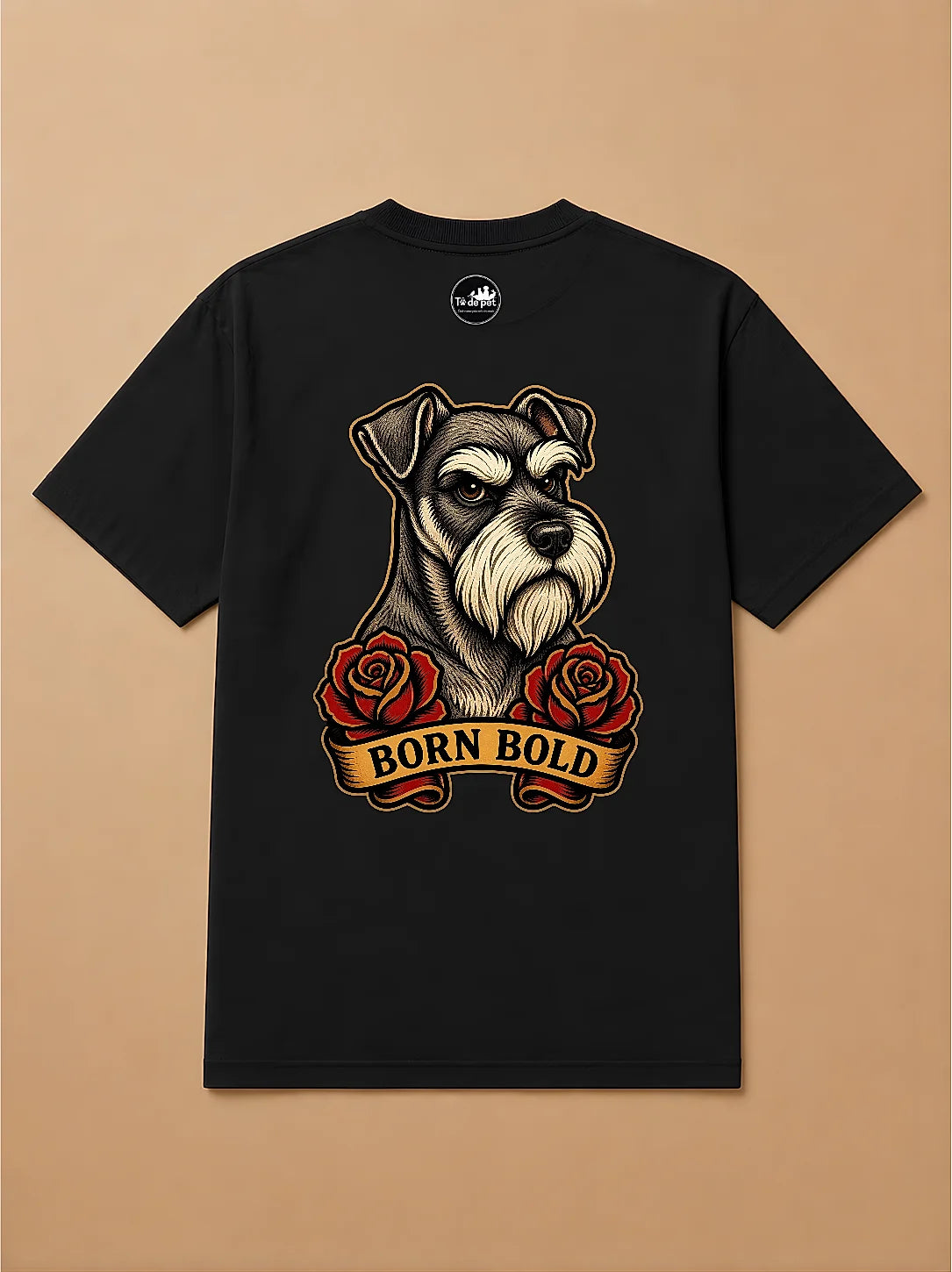 Camisa Oversized Old School - Schnauzer