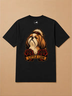 Camisa Oversized Old School - Shih Tzu