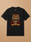 Camisa Oversized Old School - Tigre