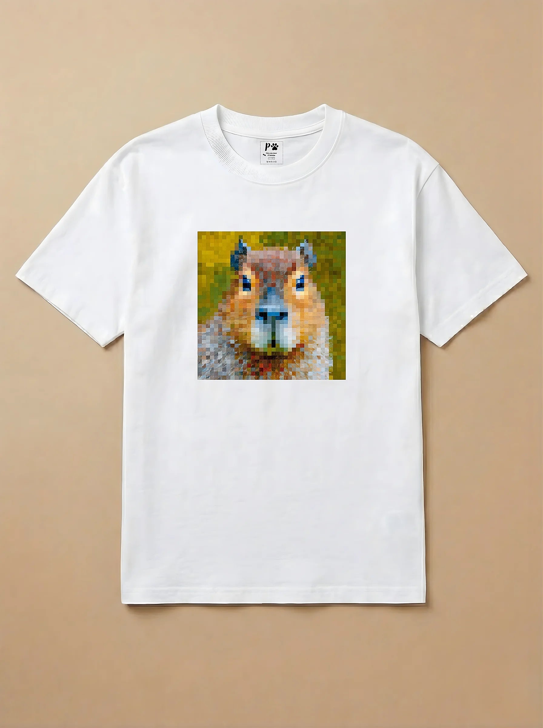 Camisa Pixel Art Capivara