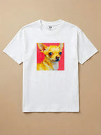 Camisa Pixel Art Chihuahua