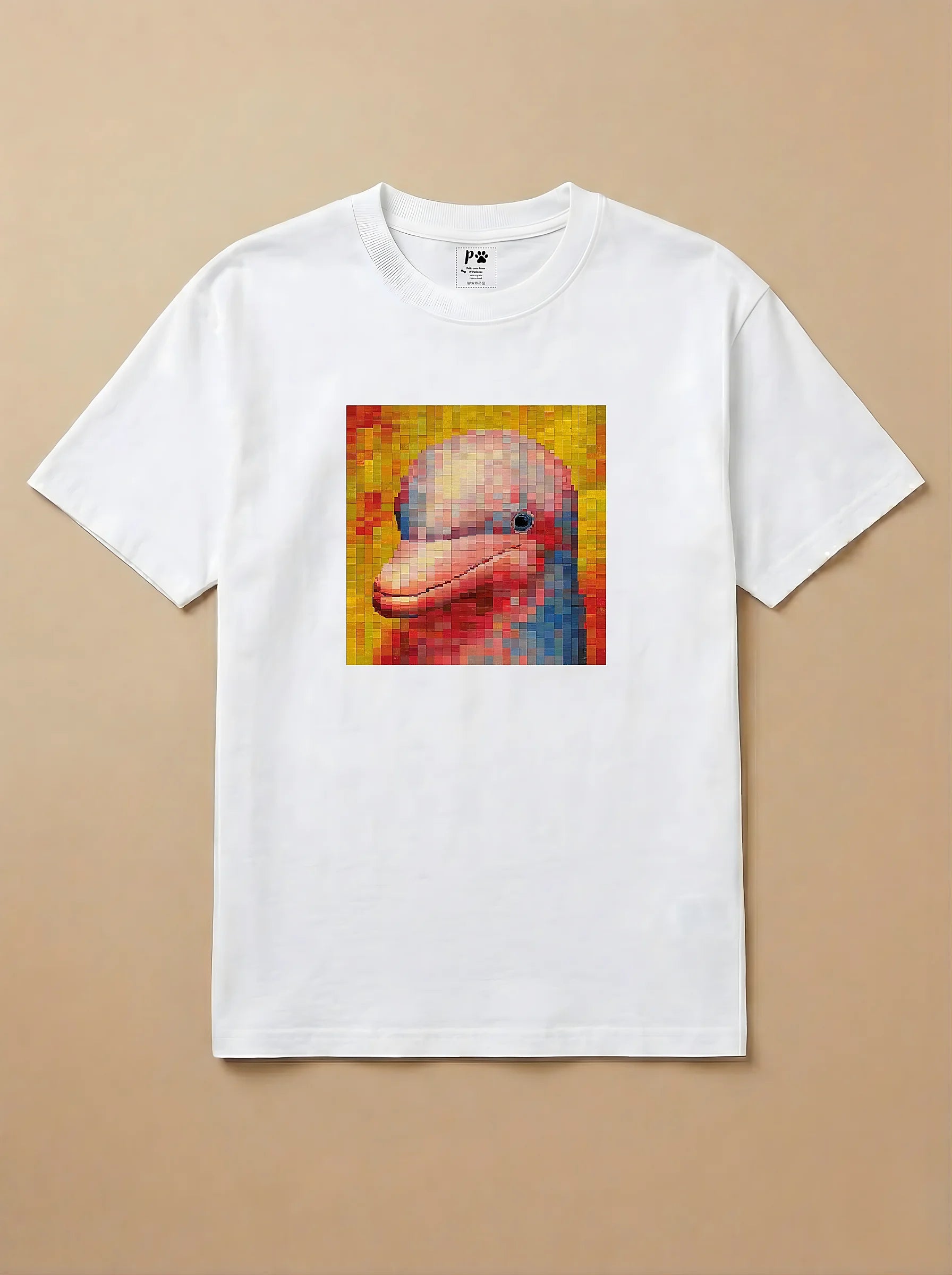 Camisa Pixel Art Golfinho