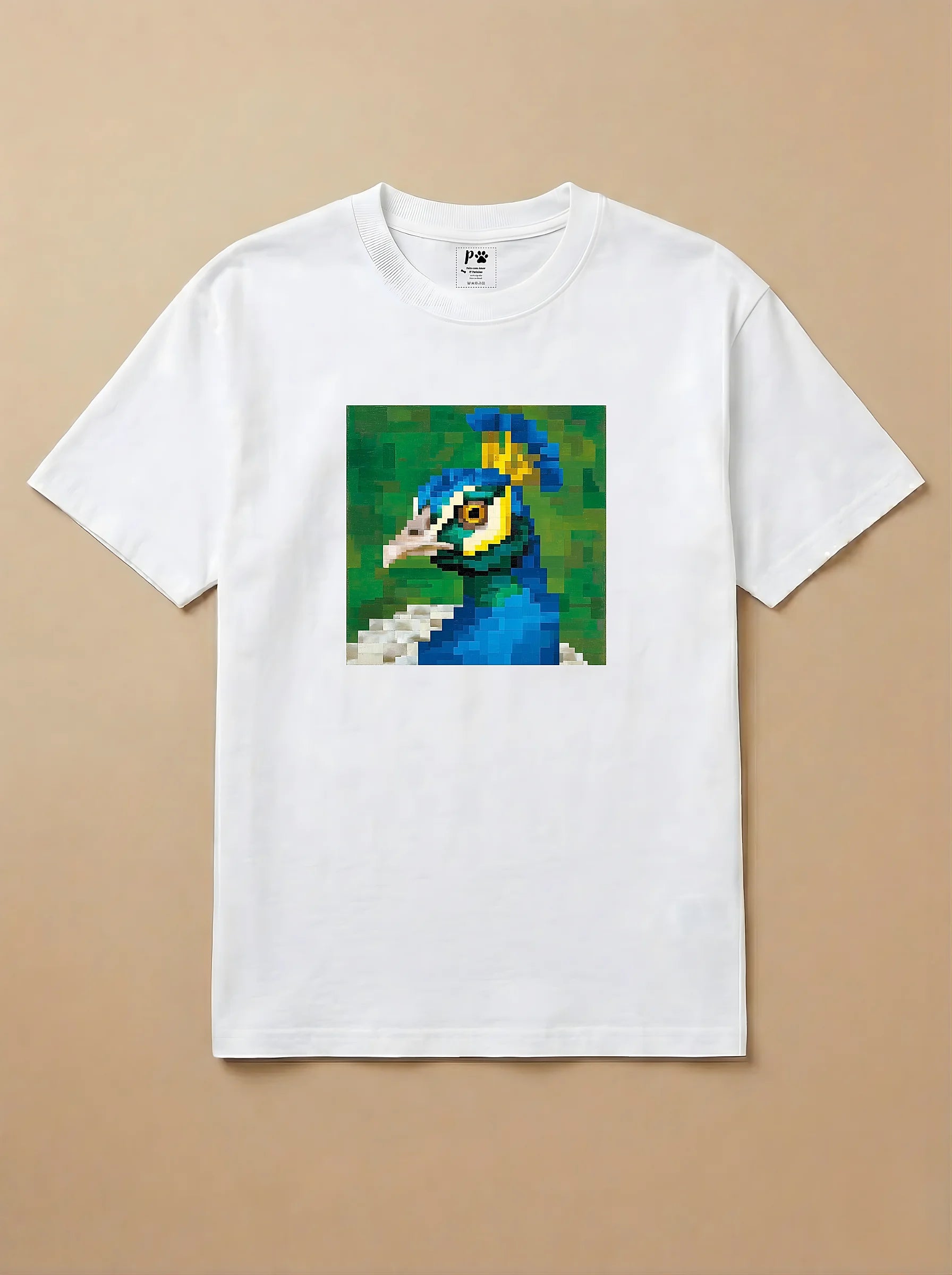 Camisa Pixel Pavão