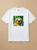 Camisa Pixel Art Preguiça