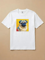 Camisa Pixel Art Pug
