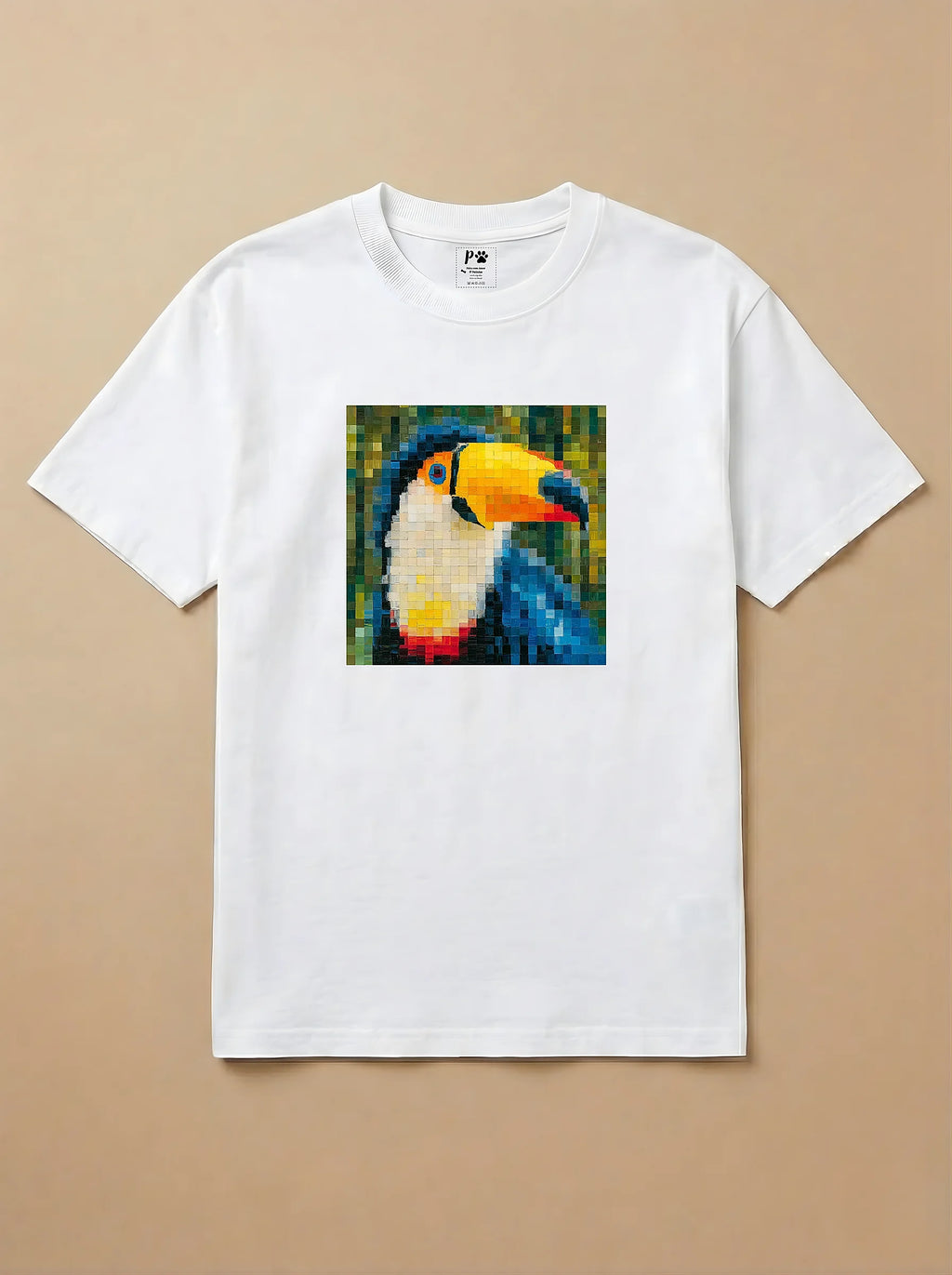 Camisa Pixel Art Tucano