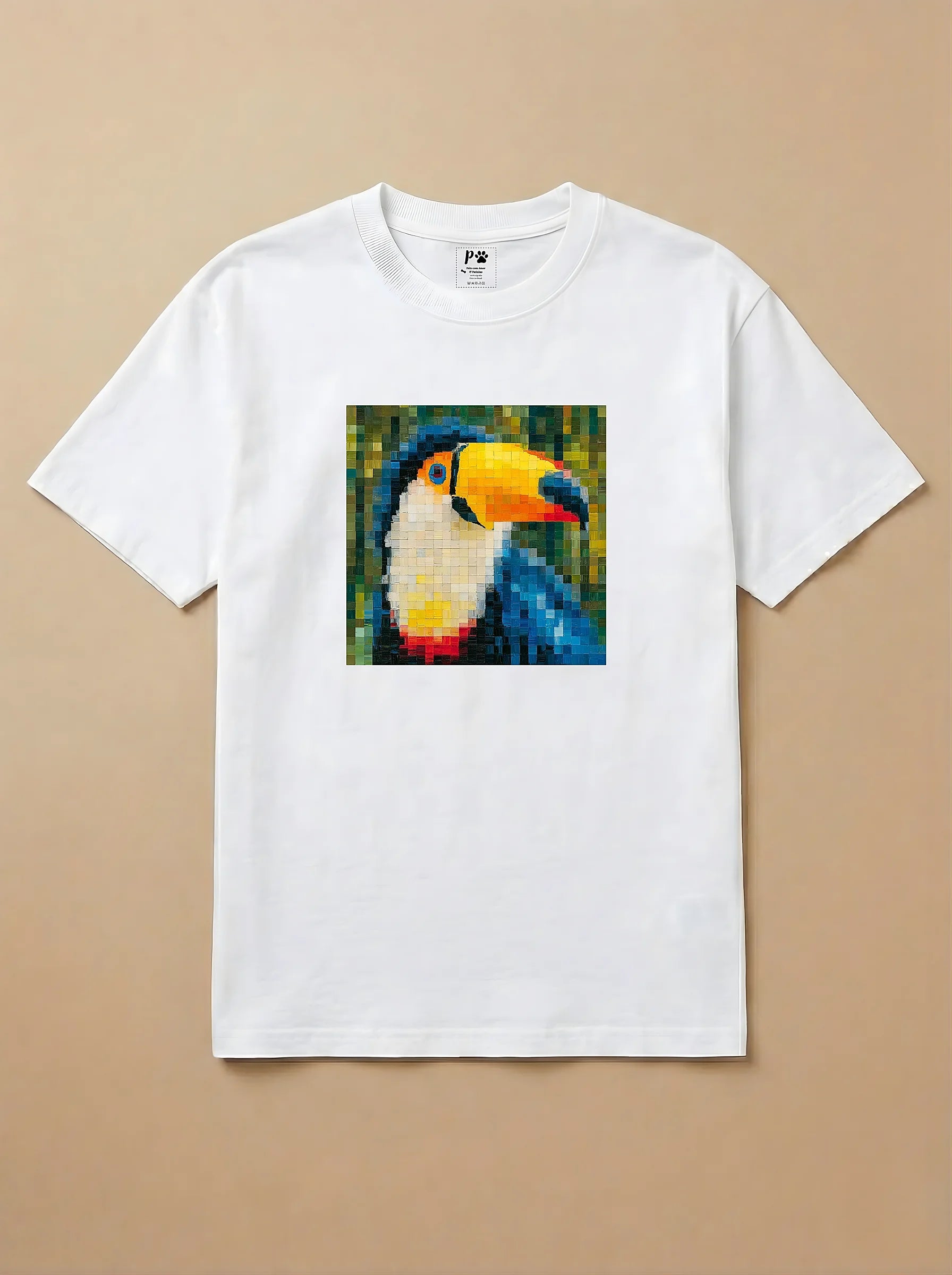 Camisa Pixel Art Tucano