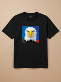 Camiseta Pixel Art Águia Careca
