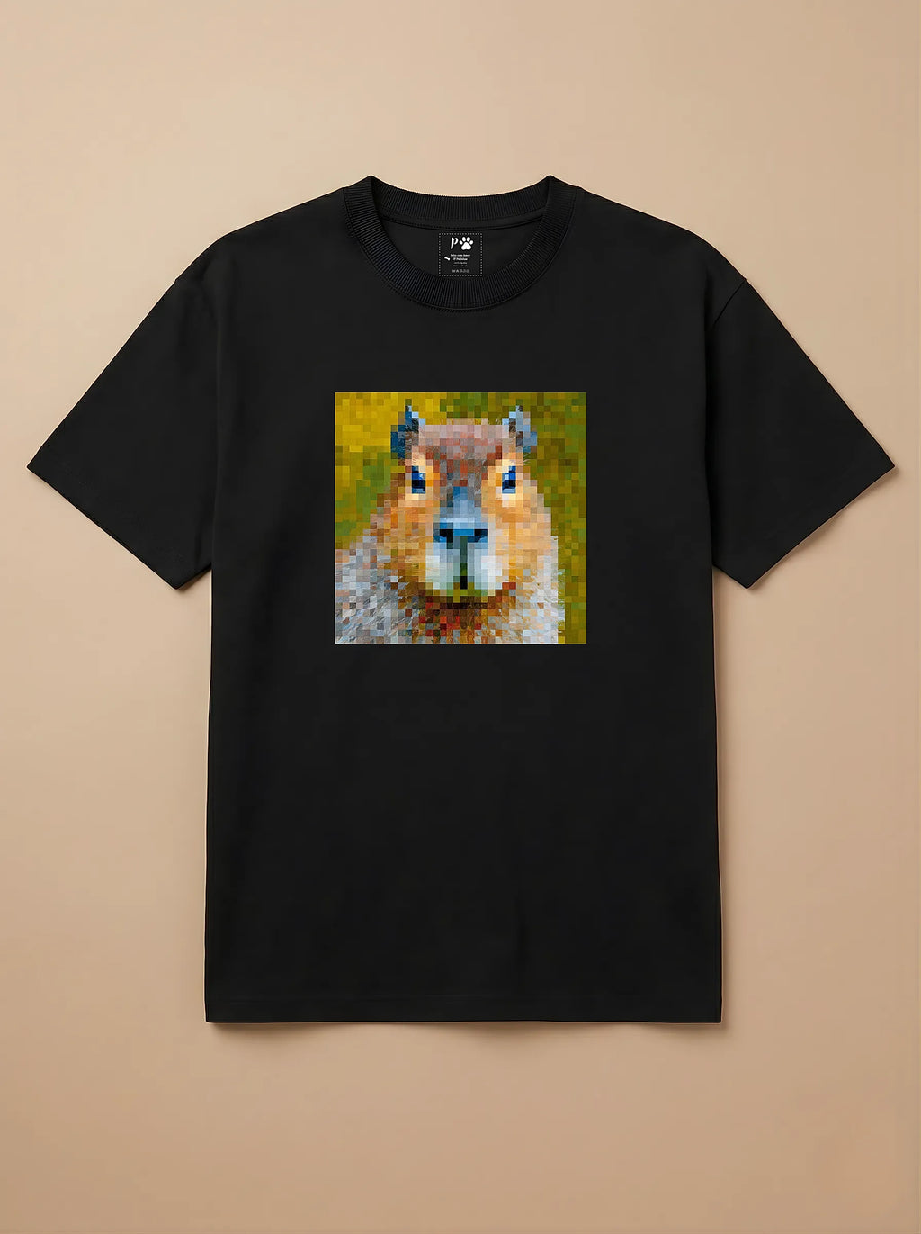 Camisa Pixel Art Capivara