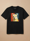 Camisa Pixel Art Lhama