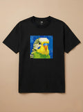 Camisa Pixel Art Periquito