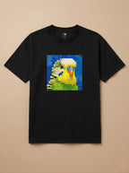 Camisa Pixel Art Periquito