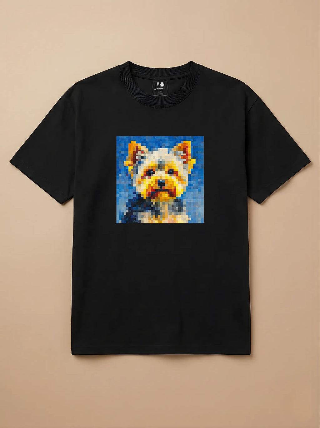 Camisa Pixel Art Yorkshire