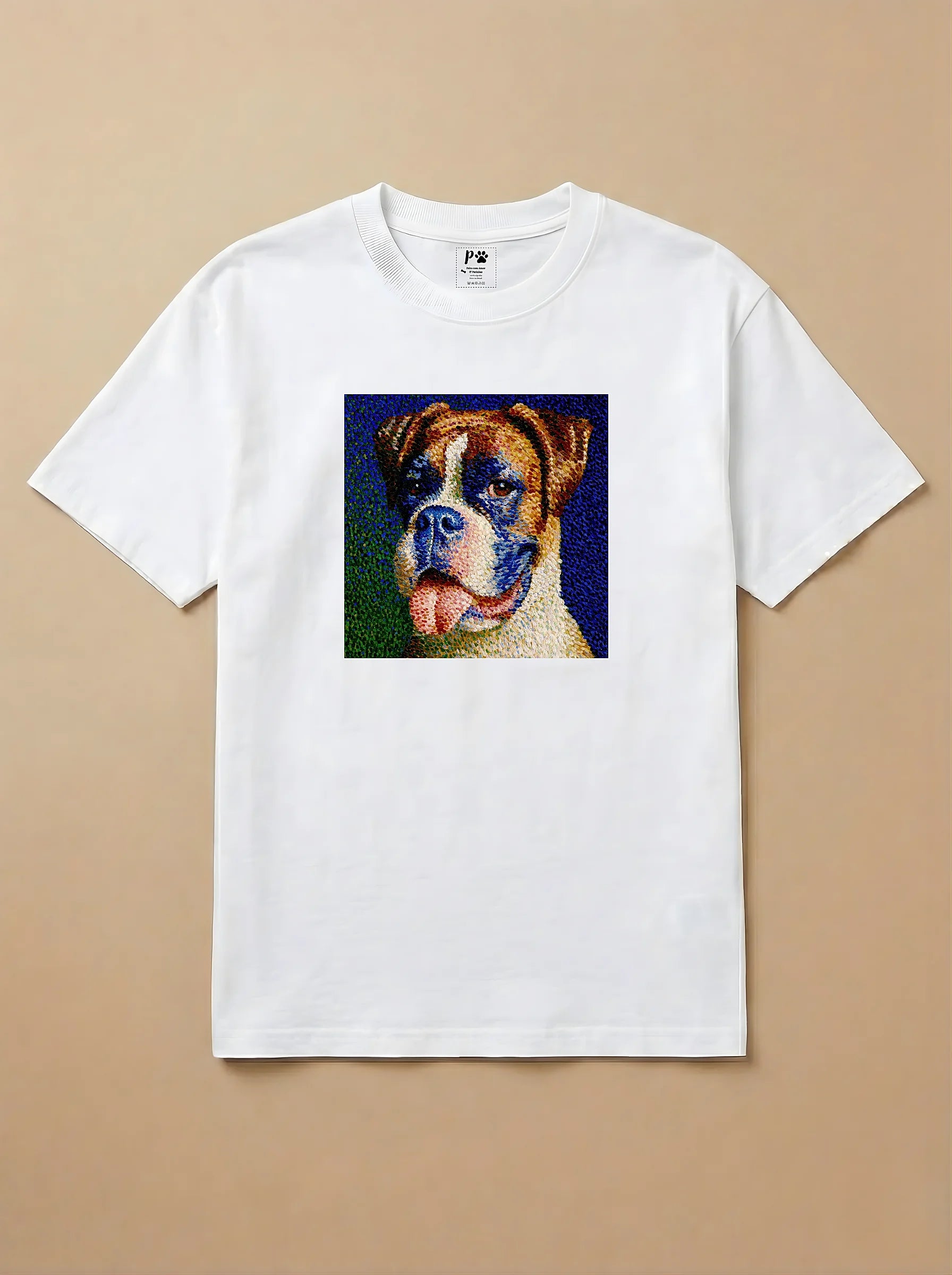 Camisa Pontilhismo - Boxer