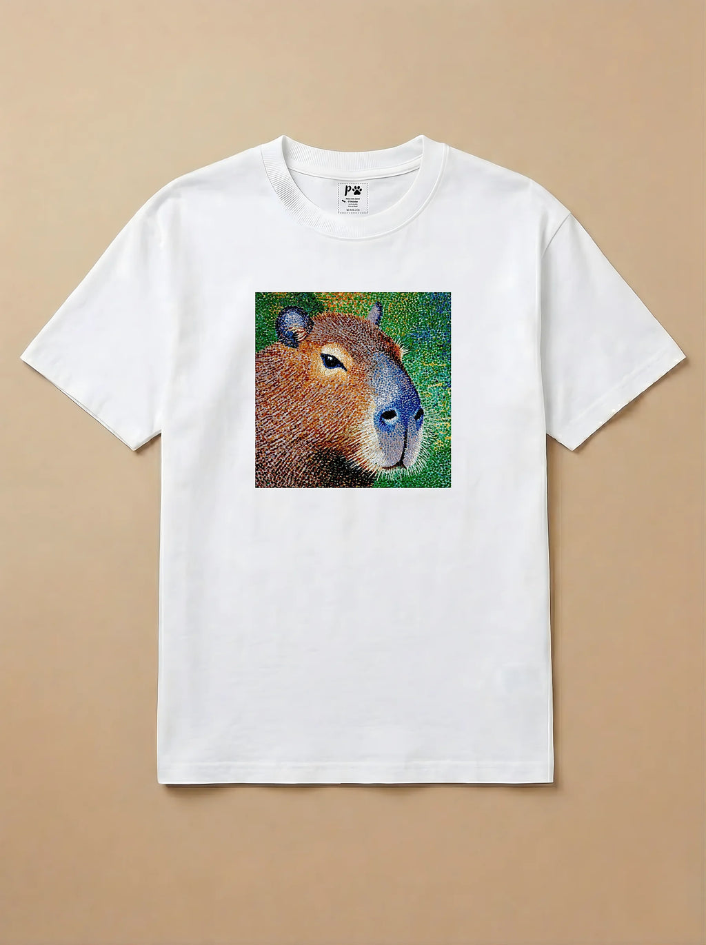 Camisa Pontilhismo - Capivara