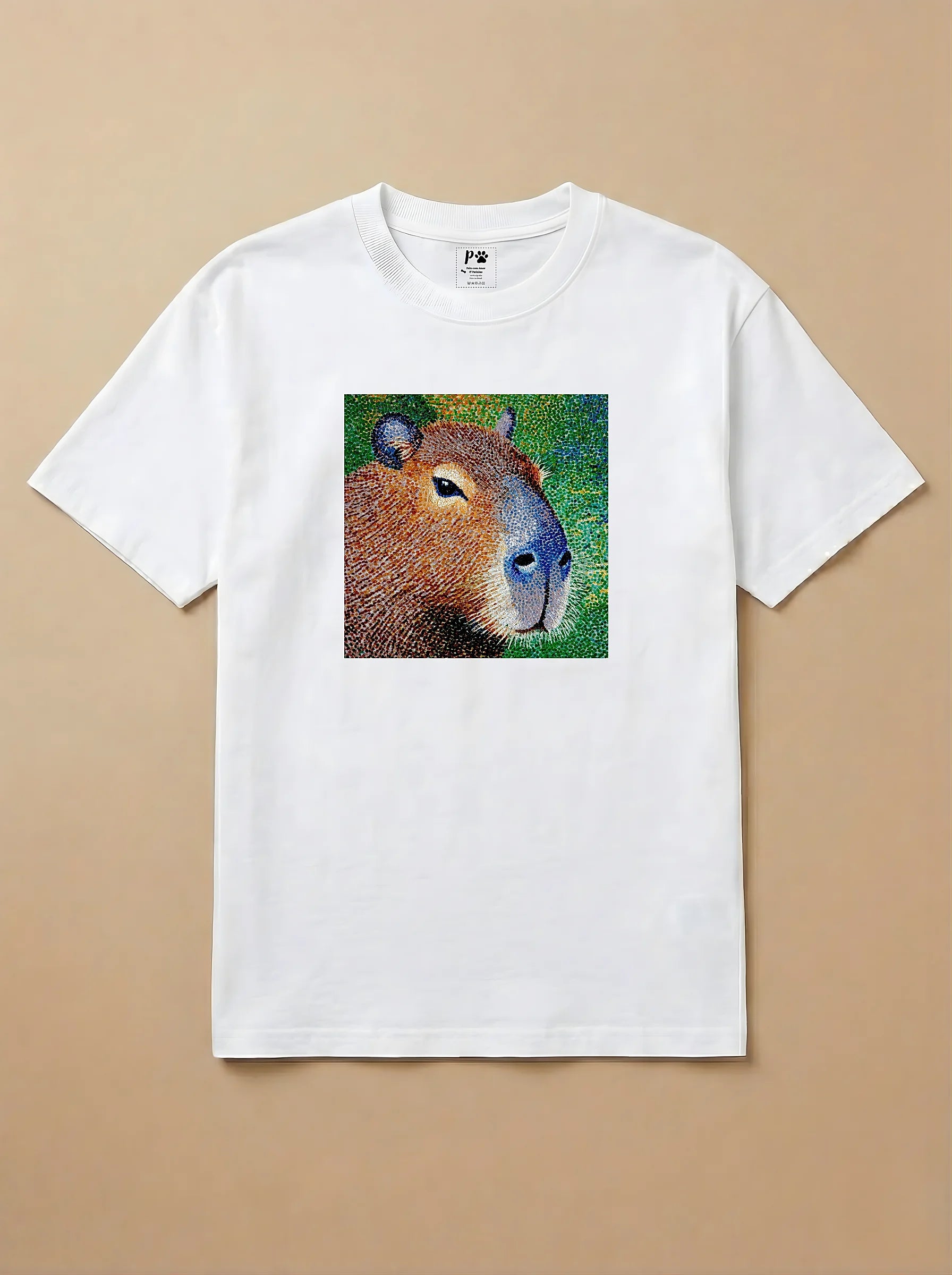 Camisa Pontilhismo - Capivara