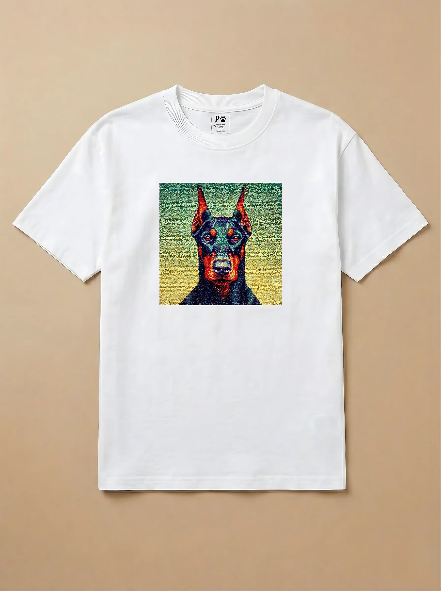 Camisa Pontilhismo - Dobermann