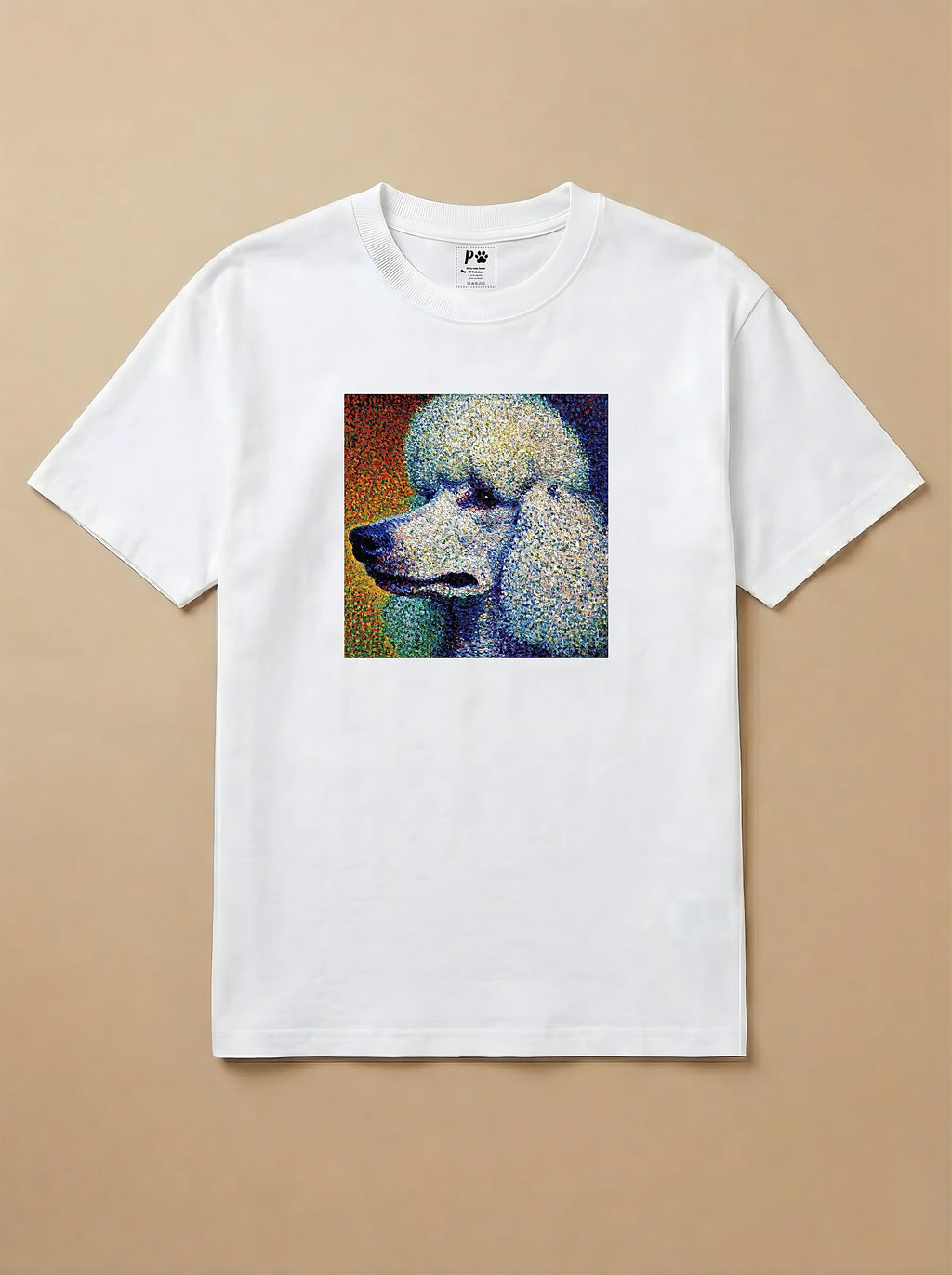 Camisa Pontilhismo - Poodle