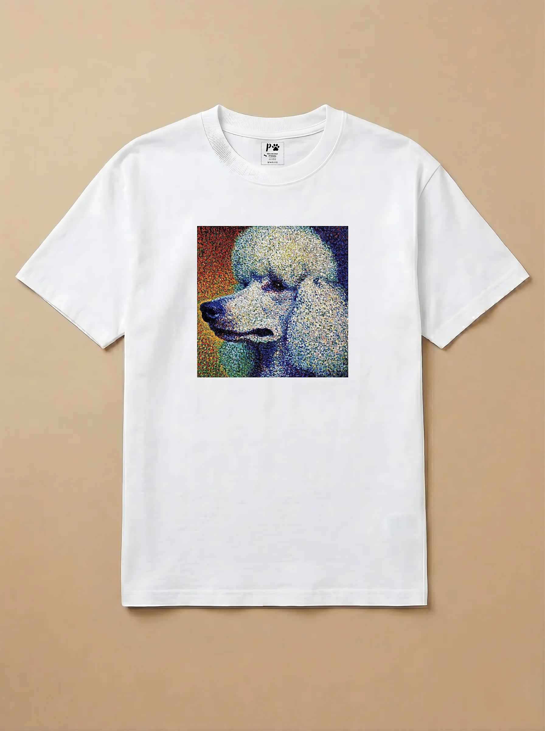 Camisa Pontilhismo - Poodle