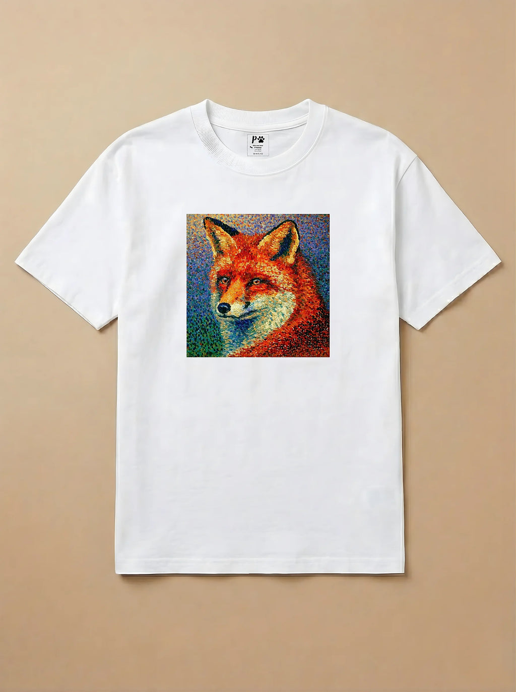 Camisa Pontilhismo - Raposa