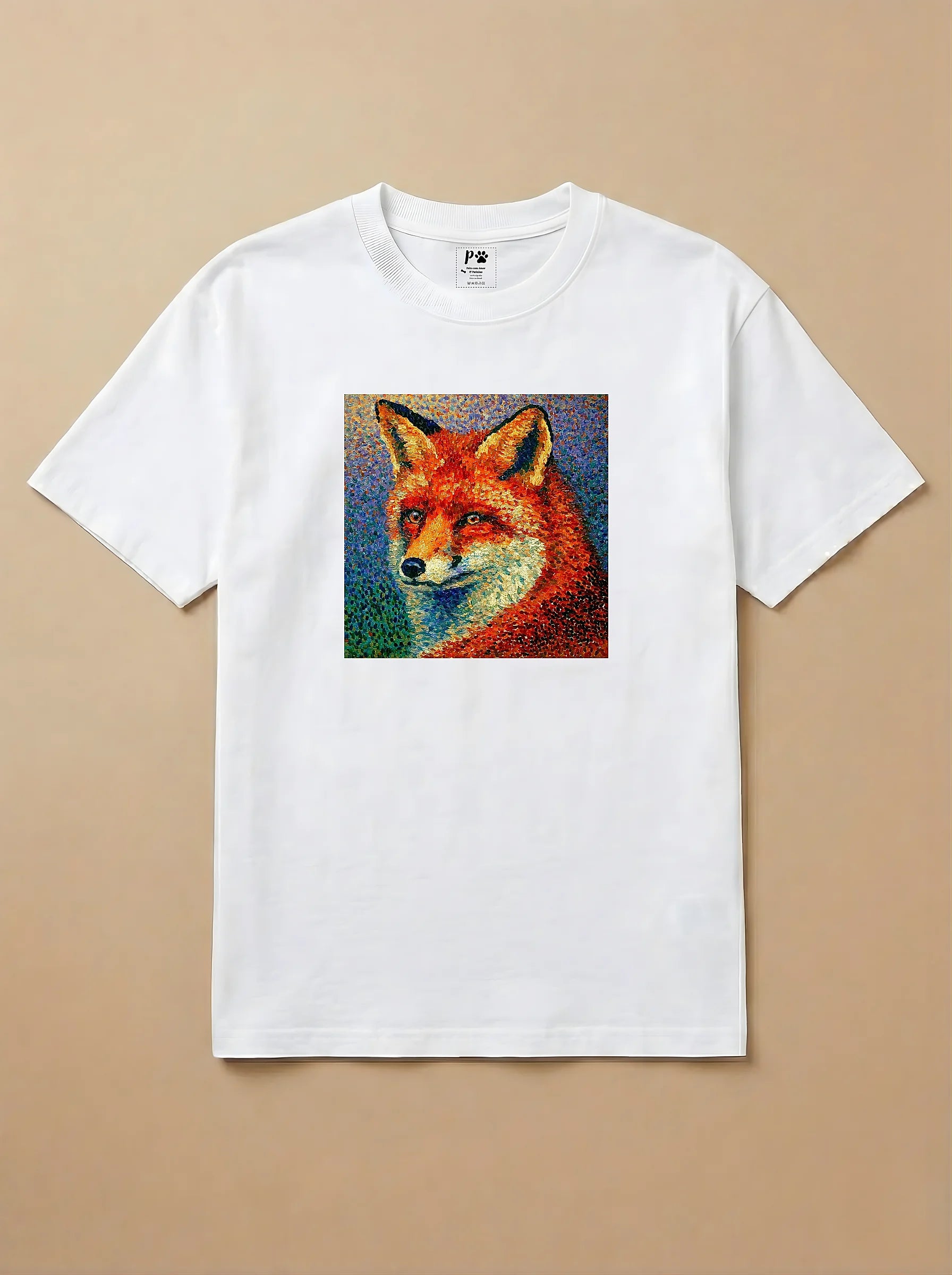 Camisa Pontilhismo - Raposa