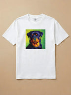 Camisa Pontilhismo - Rottweiler