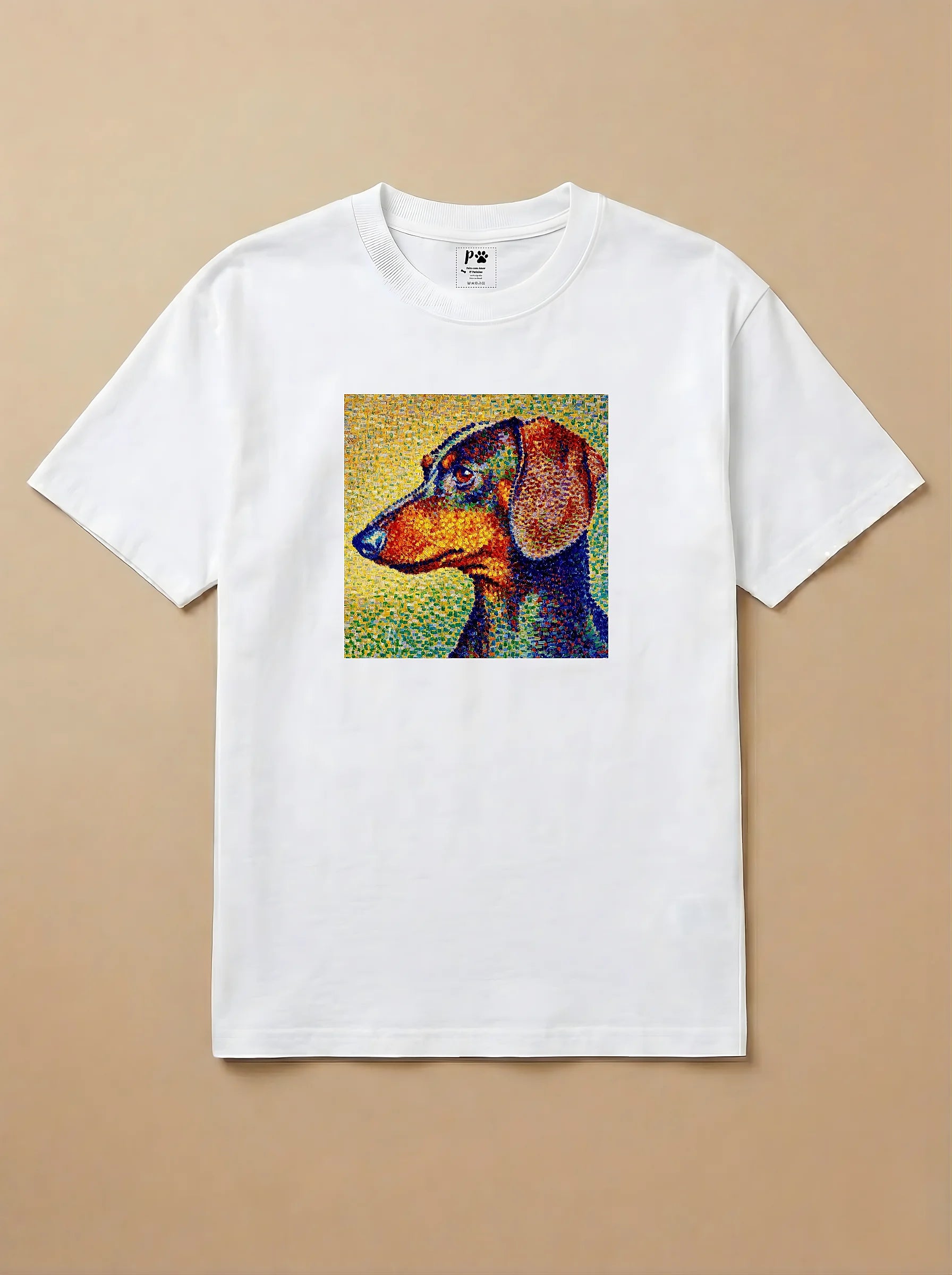 Camisa Pontilhismo - Salsicha