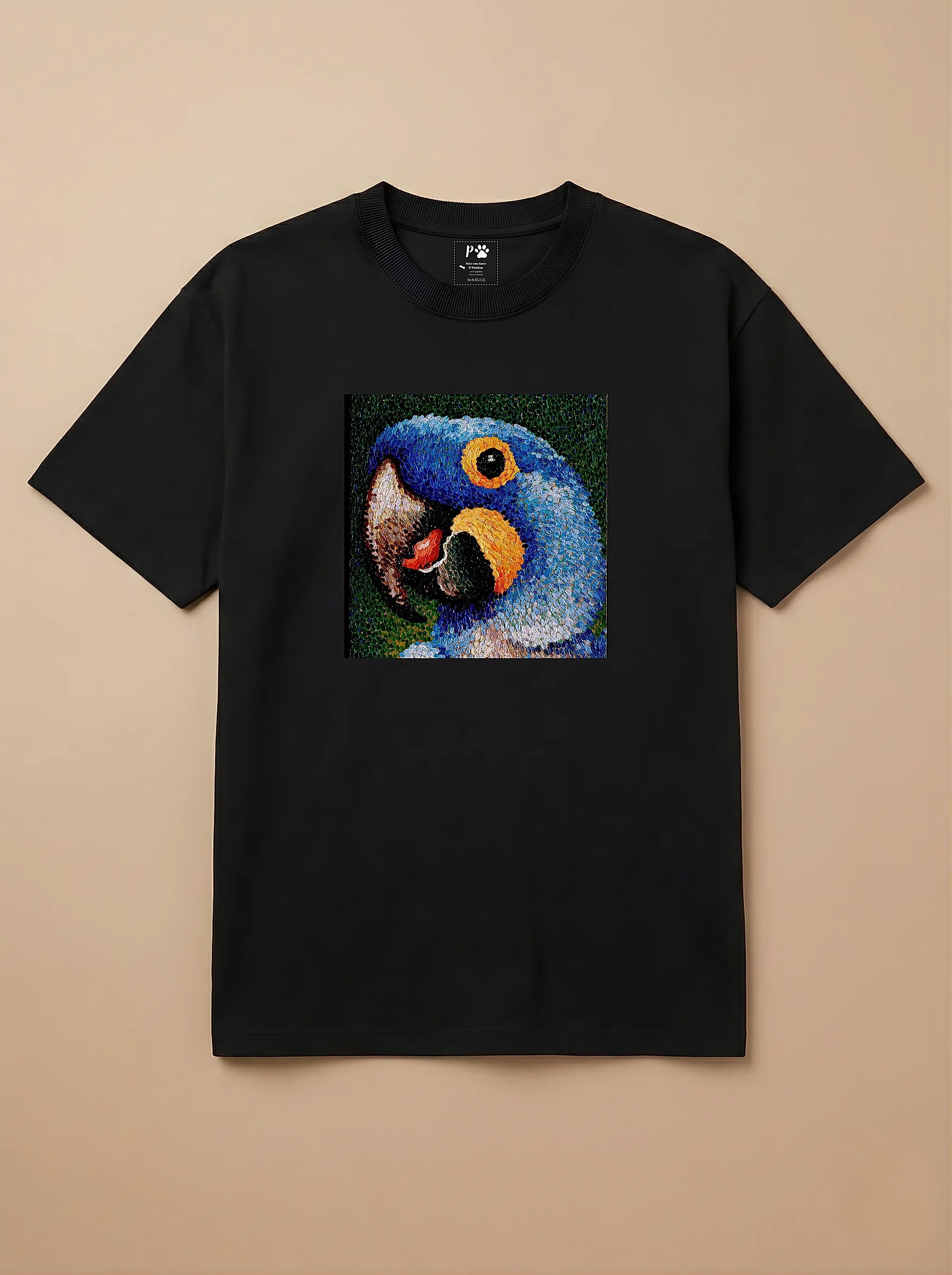 Camisa Pontilhismo - Arara