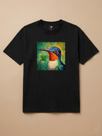 Camisa Pontilhismo - Beija Flor