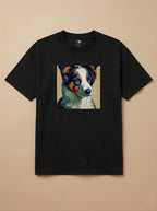 Camisa Pontilhismo - Border Collie