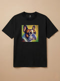 Camisa Pontilhismo - Bulldog Francês