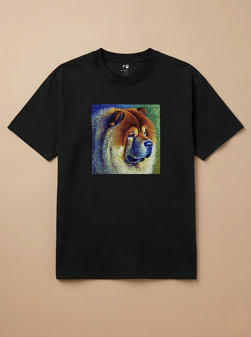 Camisa Pontilhismo - Chow Chow