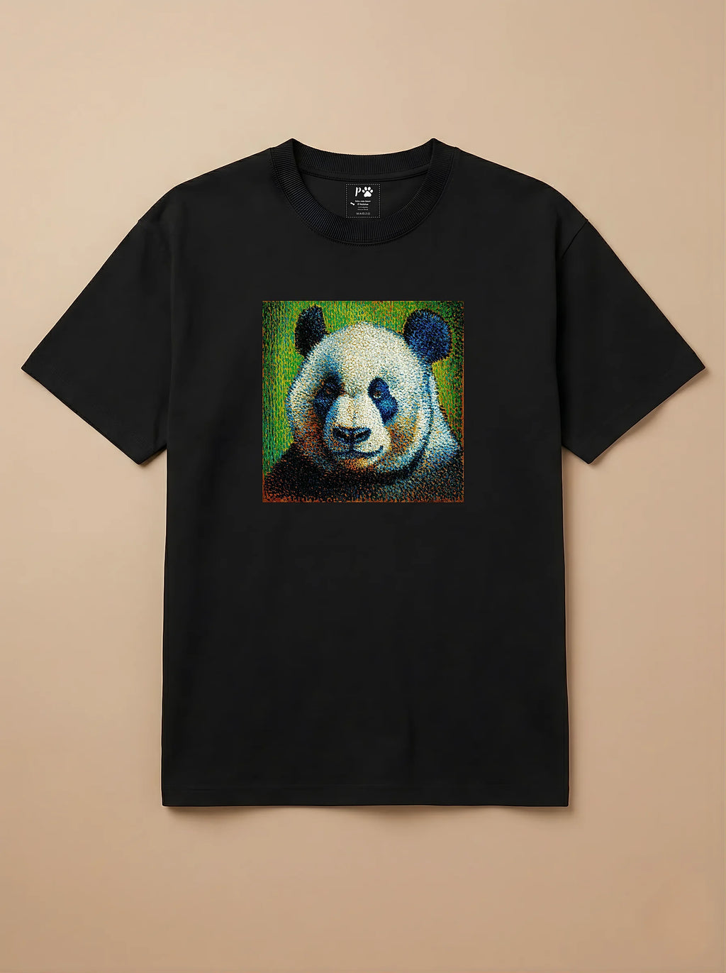 Camisa Pontilhismo - Panda