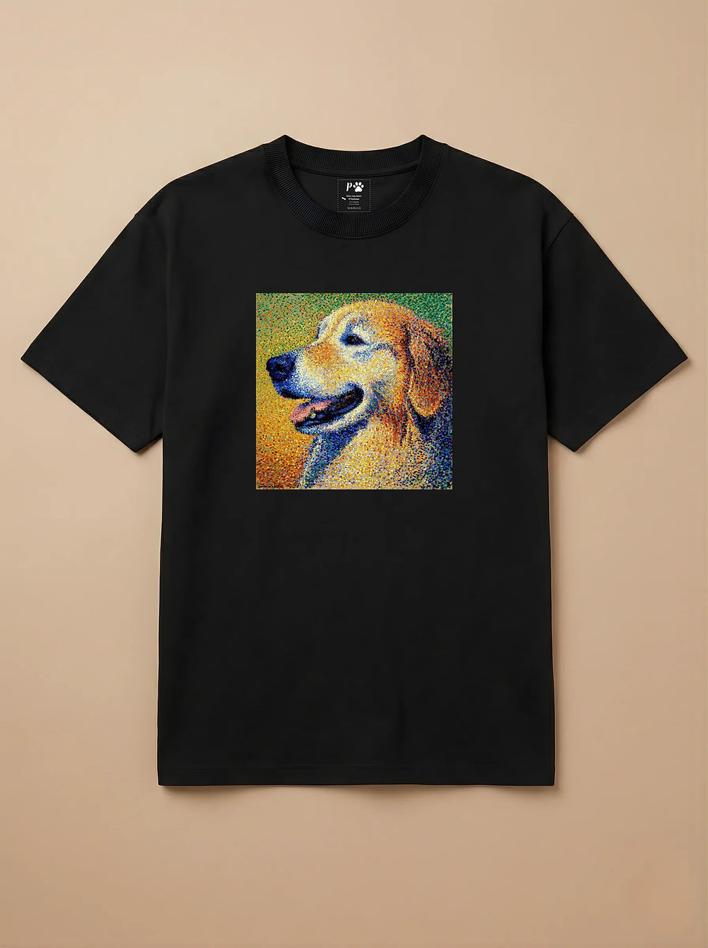 Camisa Pontilhismo - Golden