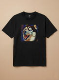 Camisa Pontilhismo - Husky