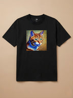 Camisa Pontilhismo - Gato Laranja