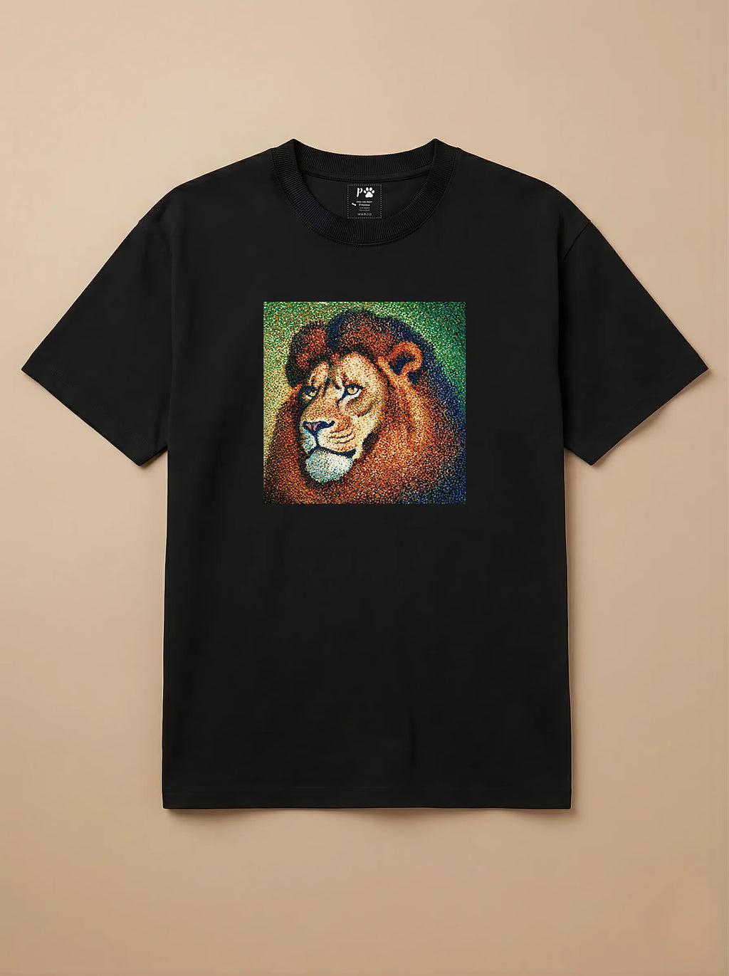 Camisa Pontilhismo - Leão