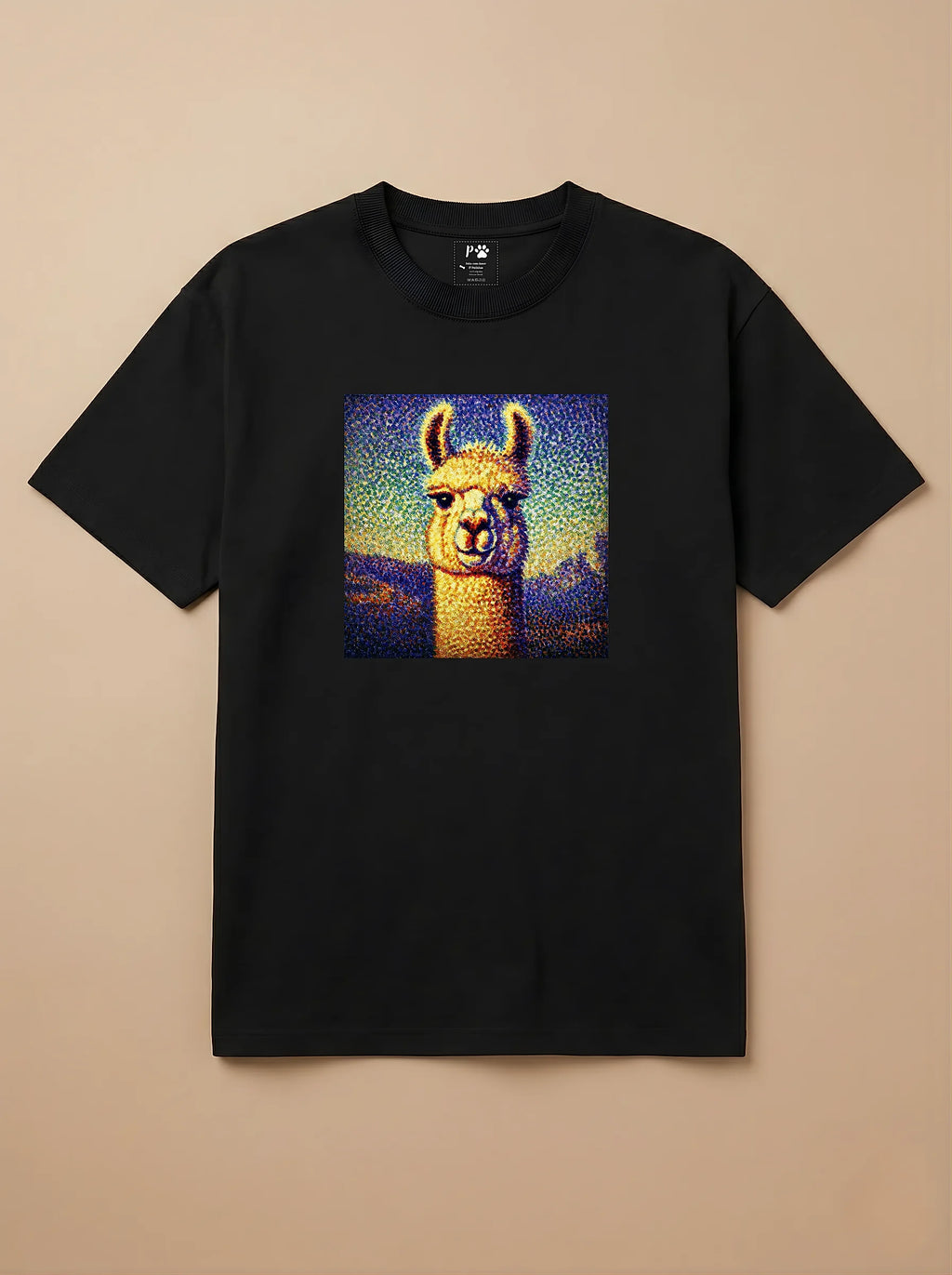 Camisa Pontilhismo - Lhama