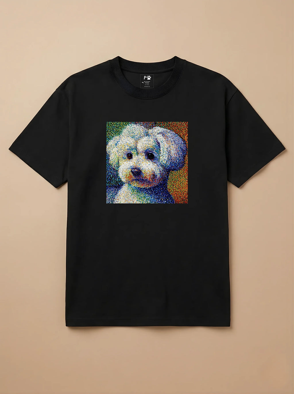Camisa Pontilhismo - Maltês
