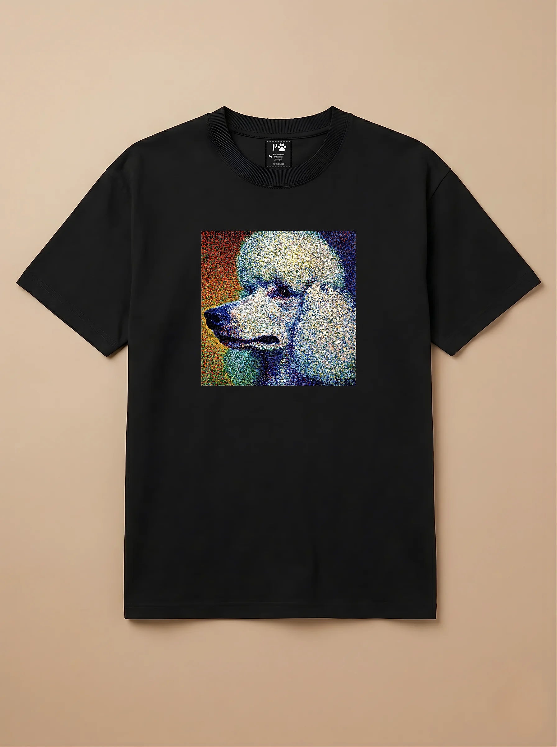 Camisa Pontilhismo - Poodle